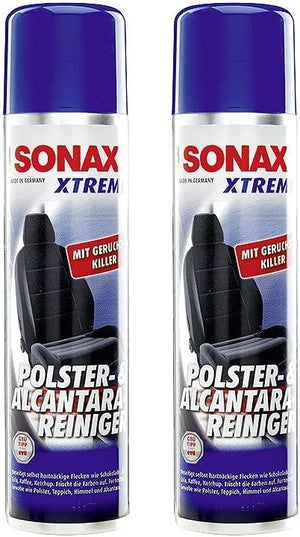 SONAX | 2x Xtreme Polster- & Alcantarareiniger | Treibgasfrei | Polsterreiniger | Art.-Nr.: 02063000