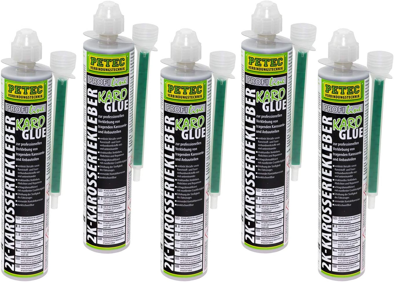 3x 2K ADESIVO PER CARROZZERIA Adesivo Per Carrozzeria KARO GLUE 195ml - Foto 6