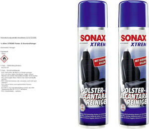 SONAX | 2x Xtreme Polster- & Alcantarareiniger | Treibgasfrei | Polsterreiniger | Art.-Nr.: 02063000