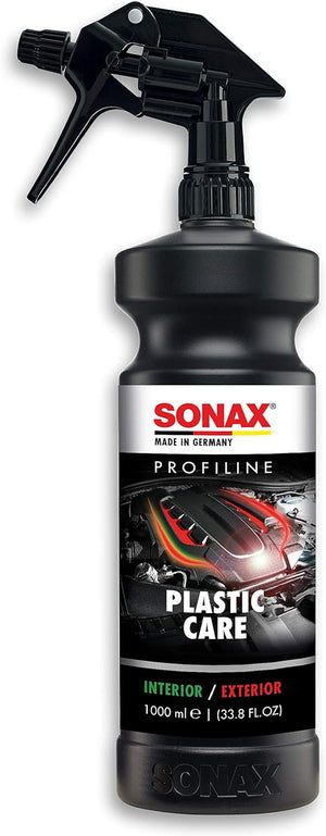 SONAX | PROFILINE Plastic Care | Kunststoffpfleger frischt Farben auf, gibt dezenten Glanz und kaschiert Vermattungen und Kratzer auf Kunststoff | 750ml | Art-Nr.: 02054050
