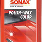 SONAX | Polish+Wax Color rot | Politur mit blauen Farbpigmenten und Wachsanteilen | 500ml | Art-Nr.: 02964000