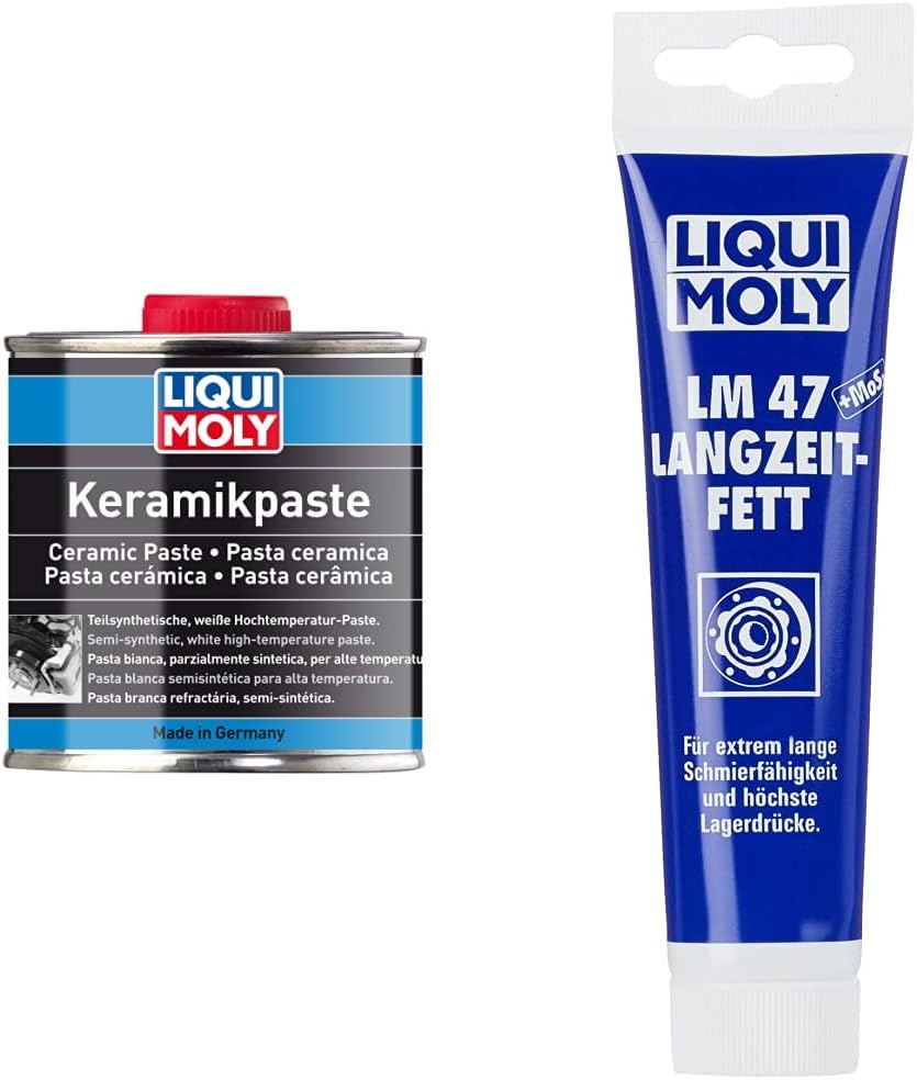 Liqui Moly Keramik-Paste & Langzeitfett Set – Für Hochbelastete Teile, Montage & Wartung
