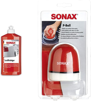 SONAX | Lack Reiniger | Kraftvolle Politur für stumpfe und stark verwitterte Bunt- und Metallic Lacke | 500ml | Art-Nr.: 03022000