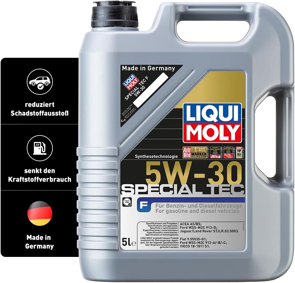 LIQUI MOLY | Special Tec F 5W-30 | 5 L | Synthesetechnologie Motoröl | Art.-Nr.: 3853