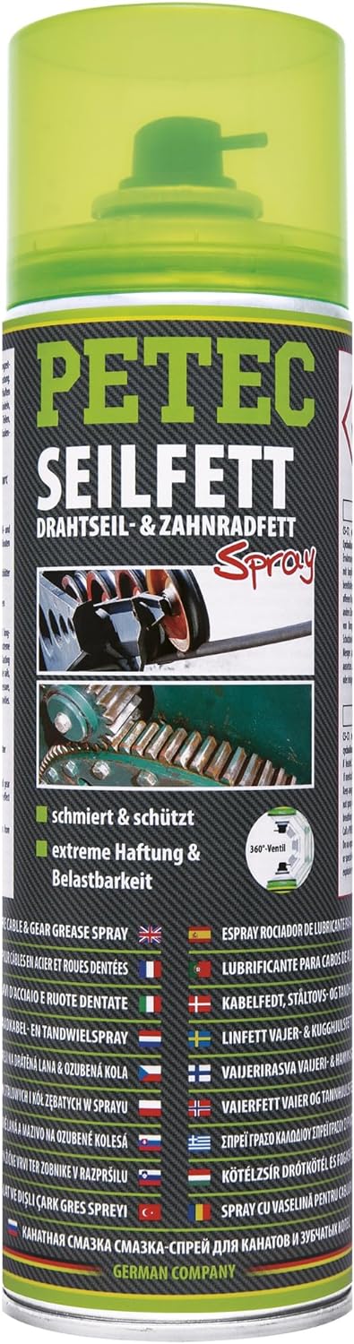 PETEC | Seilfett | 500ml | Art.-Nr.: 71650