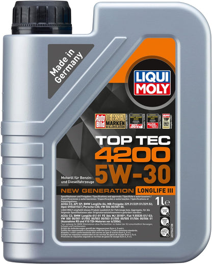 LIQUI MOLY | Top Tec 4200 New Generation 5W-30 | 5 L | Art.-Nr.: 3707