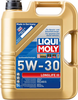 LIQUI MOLY | Longlife III 5W-30 | 5L | Synthesetechnologie Motoröl | Art.-Nr.: 20647