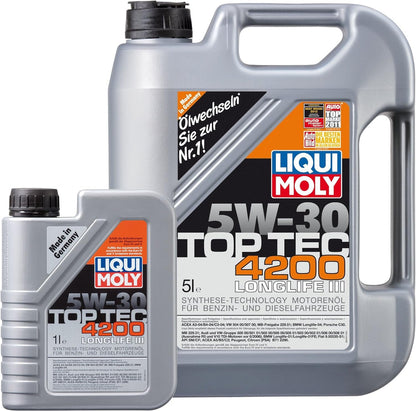 LIQUI MOLY | Top Tec 4200 New Generation 5W-30 | 5 L | Art.-Nr.: 3707